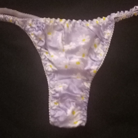 COPY - Teen Girls thong panties 100% silk - Picture 1 of 4